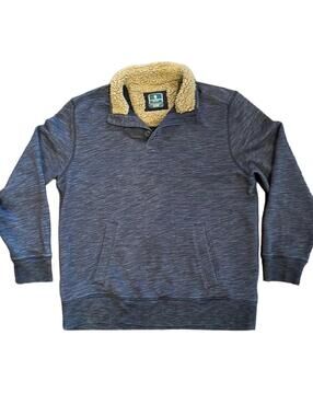 G. H. Bass & Co. | Men’s Gray Black Pullover Sweater | Size XL | 0653